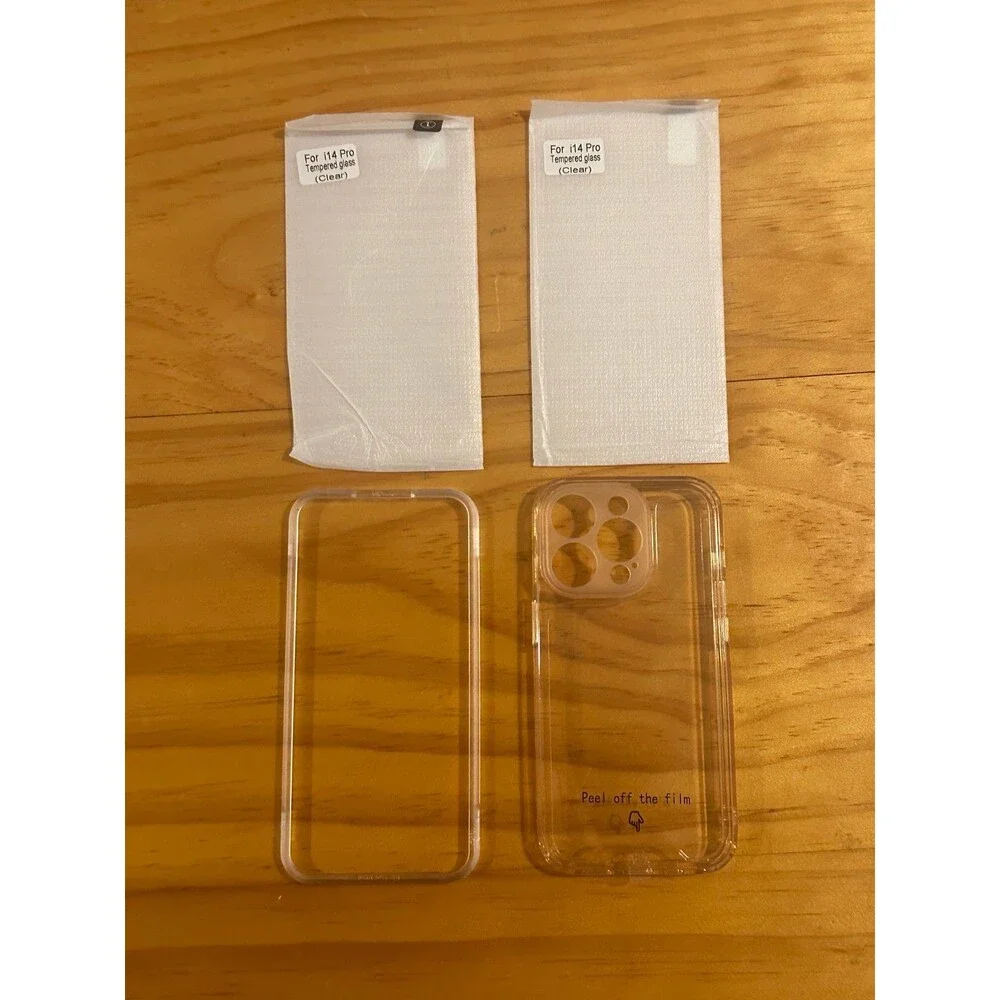 Smart Mobile 14Pro/14 Pro Max Case Kit Includes 2 Tempered Glass Cam Lens Protec
